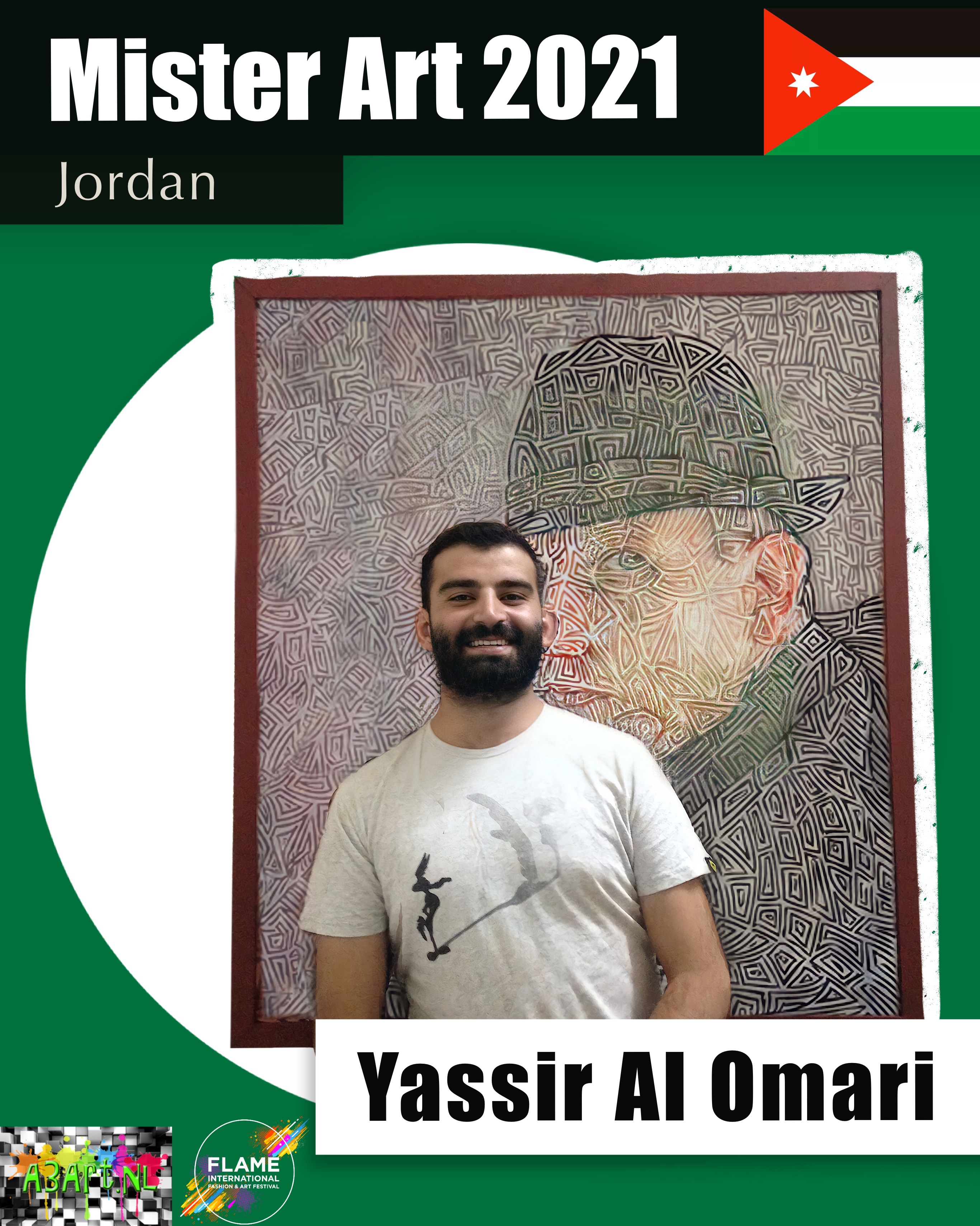 Yassir Al Omari  Mr art Jordan